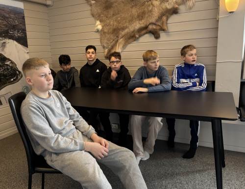 Informasjon etter at romma var innvia.